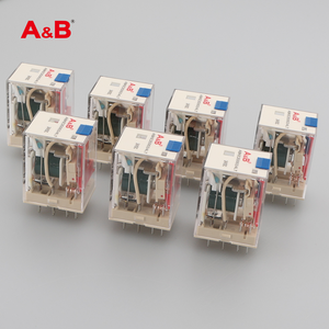 A & B ABKE2C0024LT ขนาดเล็ก<span class=keywords><strong>8</strong></span>พิน8A ac/dc 250V ควบคุมแรงดันไฟฟ้าซิลเวอร์อัลลอยรีเลย์แม่เหล็กไฟฟ้าใช้ความร้อน - Product Image 5
