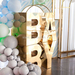 Table de présentation de gâteaux de mariage LOVE, Table à lettres LOVE pour décorations de mariage - Product Image 4