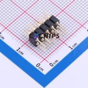 PZ254-2-05-Z-C Pin Header Through hole Component (THT),P=2.54mm Connector 2x5P 2.54mm 2.54mm Round Pin - Product Image 2