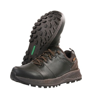 Leisure Style Gentlemen Walking <strong>Boots</strong> Crossover Shining Leather Hiking Shoes EVent Waterproof HOTPOTAT T33 <strong>Tan</strong> - Product Image 2