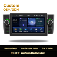Lecteur multimédia vidéo pour voiture Android Auto MP5 7 pouces BQCC, écran RDS FM AM, Carplay, autoradio BT, Mirrorlink pour Fiat Linea 07-12
