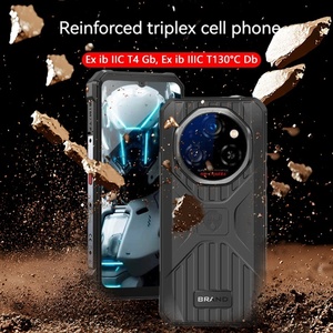 Teléfono industrial resistente de 6.3 pulgadas, POC SOS, recargable por Tipo-C, a prueba de explosiones, teléfono robusto, ODM/OEM - Product Image 1