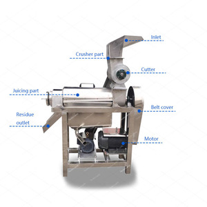 Ổi xoài pulper nước ép trái cây Máy làm gừng Máy ép trái cây vắt thảo mộc lựu vắt nước trái cây cho trái cây và rau - Product Image 2