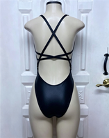 Maillot de bain une pièce pour femme, personnalisé OEM, style carnaval, ajouré, push-up, coupe haute, grande taille, dos nu à bretelles