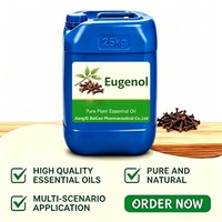 Huile Essentielle d'Eugénol en Gros, Eugénol Naturel de Plante pour Diffuseur d'Arômes et Matière Première pour Huile de Massage