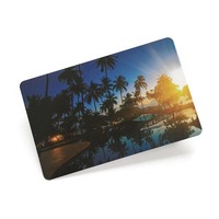 Tarjeta Inteligente IC CR80 de 13.56MHz, Tarjeta RFID de PVC MIFARE Classic EV1 1K para Control de Acceso