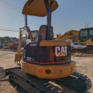Excavadora Japonesa Usada CAT 303CR, Miniexcavadora de 3 Toneladas Caterpillar 303 con Buen Rendimiento y Pocas Horas de Trabajo para Agricultura, con Certificación CE y EPA - Product Image 2