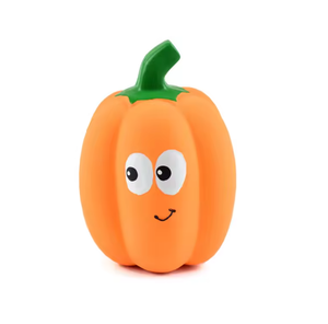 Juguete Masticable para Mascotas, Ecológico y Duradero, Juguete Interactivo con Sonido para Perros con Diseño de Calabaza de Halloween - Product Image 1