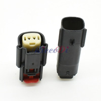 Connecteur de capteur de température étanche à 2 broches pour lampe automobile 33481-0201 Connecteur de faisceau de câbles 33471-0201 pour BUICK GM