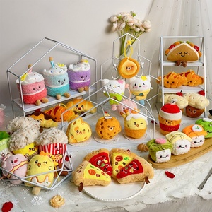 Jouet en peluche personnalisable, adorable, doux, figurine de dessin animé, vente en gros, cadeau d'anniversaire pour enfant, décoration - Product Image 4