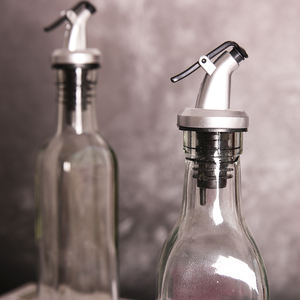 Dispensador de aceite de oliva y vinagre de vidrio hecho a máquina de 150 Ml /250 Ml /500 Ml, botella, contenedor de aceite, suministro a granel de fábrica china - Product Image 4