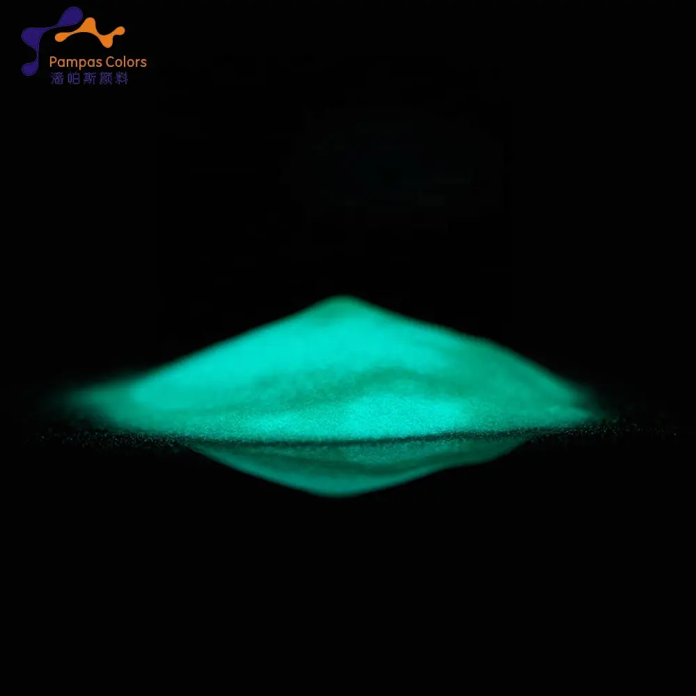 Fluorescent Photoluminescent Paint Pigment /Luminous Powder Glow In Dark For Wall Tiles Mosaics Road signs