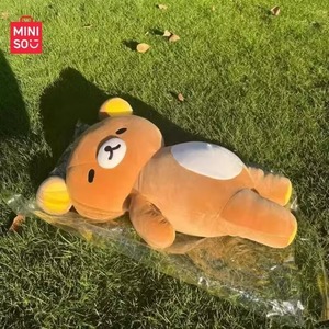 Nuevo Juguete de Peluche Rilakkuma de 35-70CM con Cabeza Inclinada, Compañero para Dormir, Animal de Dibujos Animados, Almohada Relajante, Regalo de Cumpleaños - Product Image 5