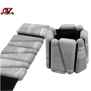 Pesas de Muñeca CZFIT para Mujer/Hombre, Brazaletes Rectangulares de Silicona, Correas de Tobillo para Gimnasio y Entrenamiento con Saco de Arena para Boxeo y Pilates - Product Image 1