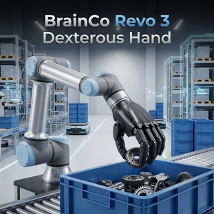 มือหุ่นยนต์ UR8 ที่ใช้งานร่วมกับ BrainCo Revo3 ได้ 21-DOF ควบคุมด้วยระบบสัมผัสเต็มรูปแบบ พร้อมระบบ AI สำหรับการควบคุมที่คล่องแคล่ว - Product Image 6