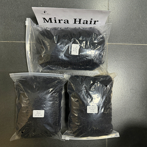 Cheveux humains brésiliens 100 % naturels, mélange Afro Kinky en vrac, couleur naturelle, pour tresses et <span class=keywords><strong>extensions</strong></span> de <span class=keywords><strong>dreadlocks</strong></span> Afro Kinky en vrac – Vente en gros - Product Image 1
