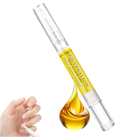 Huile Naturelle pour Cuticules 5 ml Miel Lait Olive Jojoba Soin Nourrissant Renforçant pour Ongles Cassants Pédicure