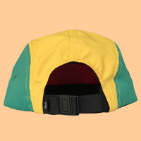 Casquette de course OEM personnalisée vierge, souple et légère, imperméable, en nylon pour hommes, concevez votre propre casquette à 5 panneaux.
