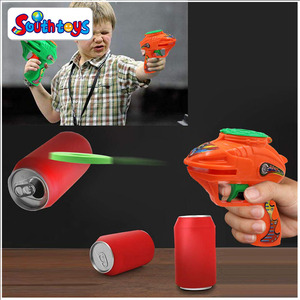 Pistola Giocattolo con Proiettili in Schiuma Morbida e Dischi di Plastica - Product Image 5