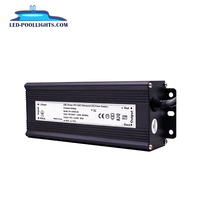 Alimentation LED 110-240V vers AC/DC 12V 24V 50W 100W 150W 200W 300W, étanche IP67, boîtier plastique pour éclairage LED
