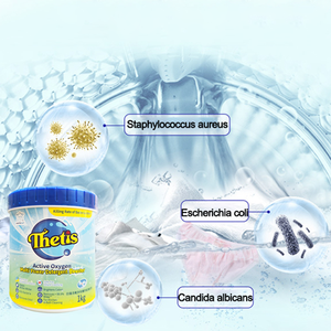 Quitamanchas para <span class=keywords><strong>Ropa</strong></span>, Blanqueador Casero con <span class=keywords><strong>Oxígeno</strong></span> <span class=keywords><strong>Activo</strong></span>, Blanqueador de Color, Detergente en Polvo para Lavandería, Sal Explosiva - Product Image 4