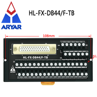 MINI DIN-Schiene DB44-Klemmenblockmodul DB44-Verlängerung Stecker-Buchse-Servo verteiler