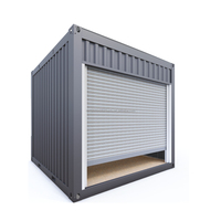 Mini conteneur pop-up de 10 pieds ou 20 pieds pour café, bars, restaurants de restauration rapide, magasins de proximité/kiosques, en panneaux sandwich et acier