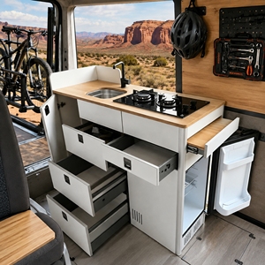 Armoires de <span class=keywords><strong>garage</strong></span> modulaires en aluminium pour <span class=keywords><strong>camping</strong></span>-<span class=keywords><strong>car</strong></span>, sur mesure, gain de place pour l'intérieur des transporteurs de véhicules de loisirs - Product Image 1