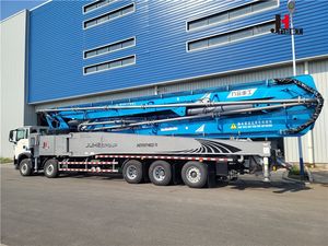 Camion pompe à béton JIUHE, prix d'usine, haute efficacité, longue portée, machinerie de construction, pompe à béton de 70 m, camion pompe à béton - Product Image 4