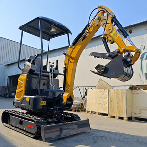 Chinacoal trang trại Micro escavator 1ton 2ton giá rẻ Mini bánh xích máy xúc - Product Image 1