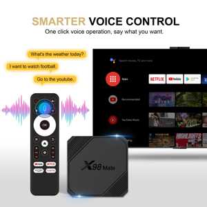 X98mate Eny 4K <span class=keywords><strong>Android</strong></span> 11 <span class=keywords><strong>Android</strong></span> Set Top <span class=keywords><strong>Box</strong></span> <span class=keywords><strong>TV</strong></span> kép Wi-Fi Amlogic s905w2 2GB 16GB <span class=keywords><strong>TV</strong></span> thông minh hộp - Product Image 6