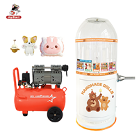 Machine de Remplissage et de Garnissage en Peluche de Qualité Industrielle Système de Compresseur d'Air Externe pour Fabricant de Remplissage de Coton à Haute Vitesse