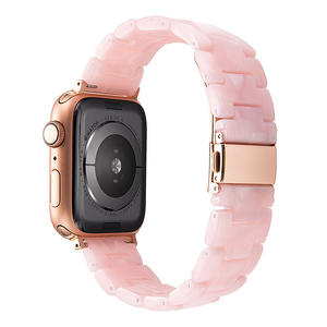 カラフルな<span class=keywords><strong>Apple</strong></span> <span class=keywords><strong>Watch</strong></span> S9用ウォッチストラップ、調節可能なバックル付き樹脂製リストバンド、iWatch S10 41/42mm 46/49mm対応 - Product Image 3