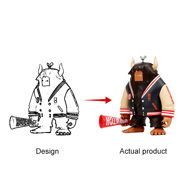 Custom Cartoon Game Character Figure 3D PVC Game Statue Maker OEM Video Game Action Figure for Fans Collections