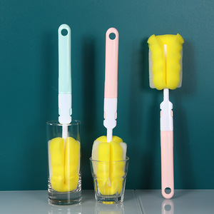 Juego de cepillos para biberones, esponja, herramienta de limpieza de pajitas y tetinas para accesorios de alimentación infantil - Product Image 4