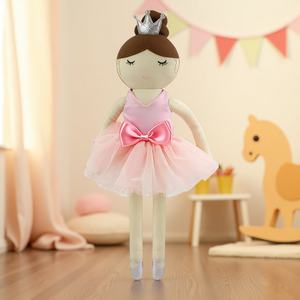 Nuova Bambola Principessa in Stile Ins da 35cm in Tessuto di Lino Imbottito, Giocattolo Morbido per Vestire, Regalo di Compleanno, <span class=keywords><strong>Ballerina</strong></span> Fantasia - Product Image 4