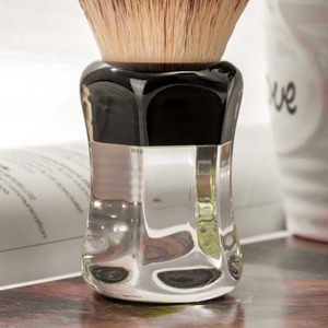 YAQI Wholesale Barber <strong>Shaving</strong> Brush <strong>Kit</strong> for <strong>Men</strong> Synthetic Hair and Resin Handle Gift for Grooming Hot Sale - Product Image 5