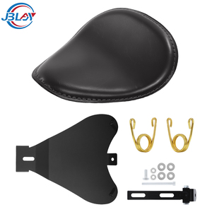Asiento de Motocicleta Vintage con Soporte y Resorte, Cojín de Esponja PU para Road Glide Limited Sportster XL1200 - Product Image 1
