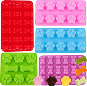 P1445 thép không gỉ Dog Paw xương hình Silicone khuôn Puppy <span class=keywords><strong>Cookie</strong></span> cutter cho tự chế xử lý mèo bánh công cụ Loại sản phẩm - Product Image 2