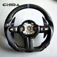 Le nouveau volant en fibre de carbone convient aux BMW M X3 X4 X5 M3 M5 M6 F01 F02 F06 F07 F10 F11 F12 F16 F22 F30 F31 F32 E90