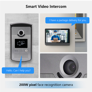 <span class=keywords><strong>Sonnette</strong></span> vidéo intelligente WiFi étanche pas chère avec caméra, système de contrôle d'accès intelligent Tuya pour maison/villa - Product Image 5
