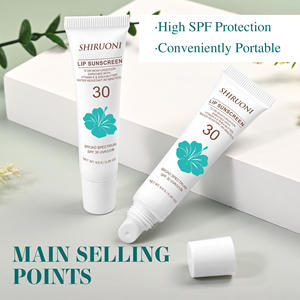 Custom all'ingrosso protezione solare impermeabile per la cura delle labbra Vegan vitamina E Shea burro <span class=keywords><strong>SPF</strong></span> <span class=keywords><strong>30</strong></span> labbra crema solare balsamo - Product Image 3