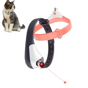 ขายร้อนไฟ LED USB ของเล่นแมวเล่นด้วยตนเองคอตลกแบบโต้ตอบไล่เลเซอร์ของเล่นแมว