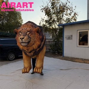 Costume Gonfiabile Gigante Personalizzato a Forma di <span class=keywords><strong>Leone</strong></span>, Mascotte Indossabile per Festival e Parate - Product Image 1