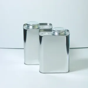 Latas Cuadradas de Hojalata para Granos de Café, Vacías, Selladas, de Grado Alimenticio, 250g, con Tapa de Rosca OEM - Product Image 6