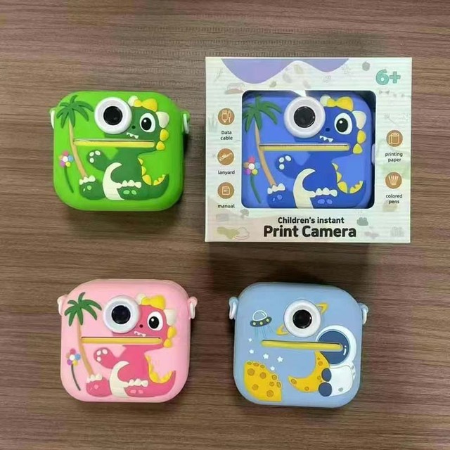 Children's Instant Camera 1080p Photo Printer Kids Mini Thermal Print Camera Toys Gift Instant Camera Printer