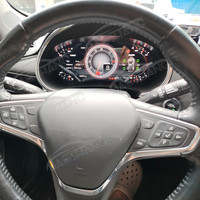 Affichage numérique de 12,3 pouces pour Chevrolet Malibu XL 2015-2022, tableau de bord LCD de voiture Linux, panneau d'instruments, compteur de vitesse, cockpit, lecteur