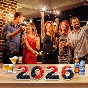 Tablero de Cartón para Graduación Clase 2026 de 8 Pulgadas, Tablero para Aperitivos Rellenable, Caja Decorativa para Fiestas de Dulces (2026) - Product Image 3