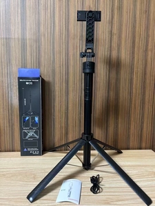 Palo de Selfie Inteligente C12-<span class=keywords><strong>AI</strong></span> con Seguimiento de Cabeza, Cámara con IA, Seguimiento de Gestos Faciales, Palo de Selfie con Trípode y Movimiento Panorámico-Inclinación - Product Image 2