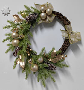 <span class=keywords><strong>Guirlande</strong></span> de Noël en PE sur mesure, nouveau design 2026, 40 cm, décorations extérieures, baies rouges, durable et écologique - Product Image 4